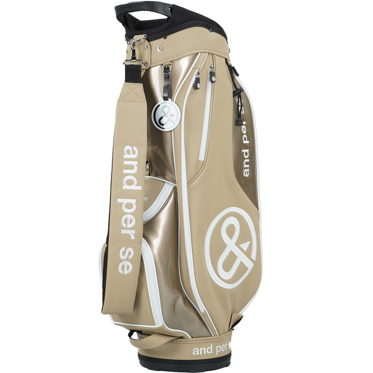 dショッピング |アンパスィ and per se キャディバッグ ベージュ