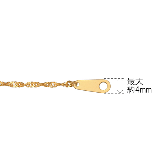 純金 ネックレス 40cm（セミオーダー商品） | 高品質 金・プラチナ