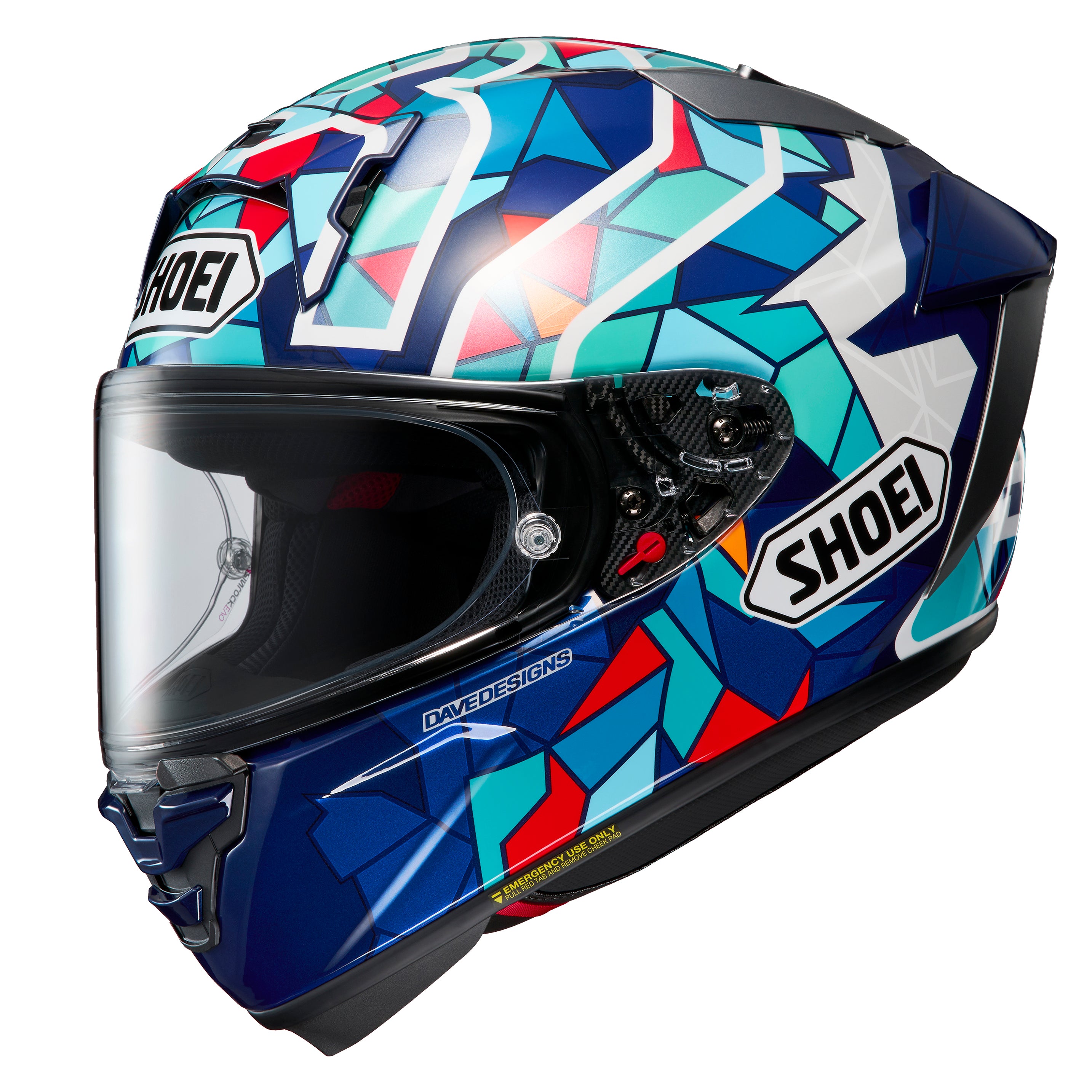 SHOEI X-Fifteen Marquez Barcelona TC-10 Full Face Helmet – GP