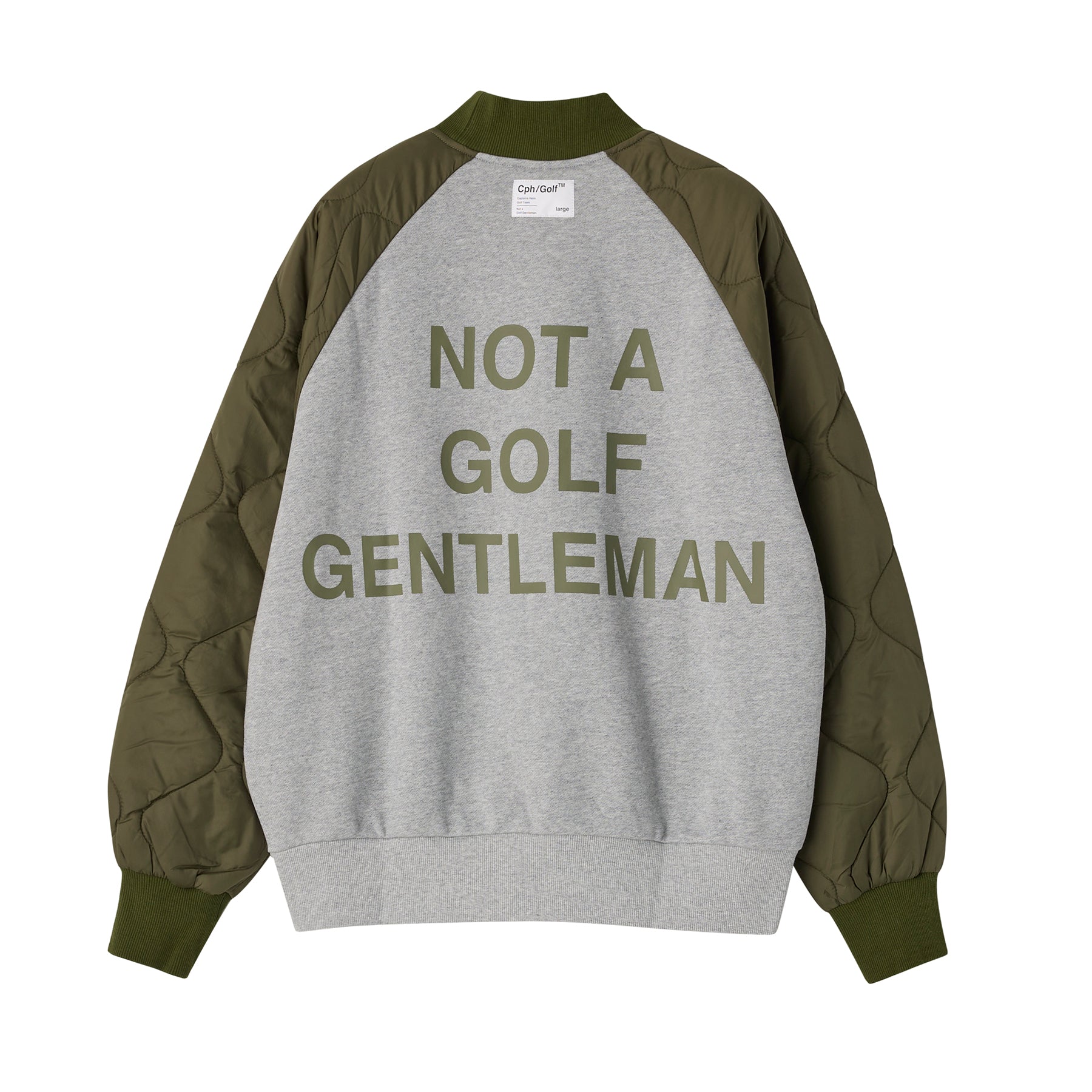 キャプテンズヘルム ゴルフ】#QUILTED ARM PULLOVER – GQ SHOP