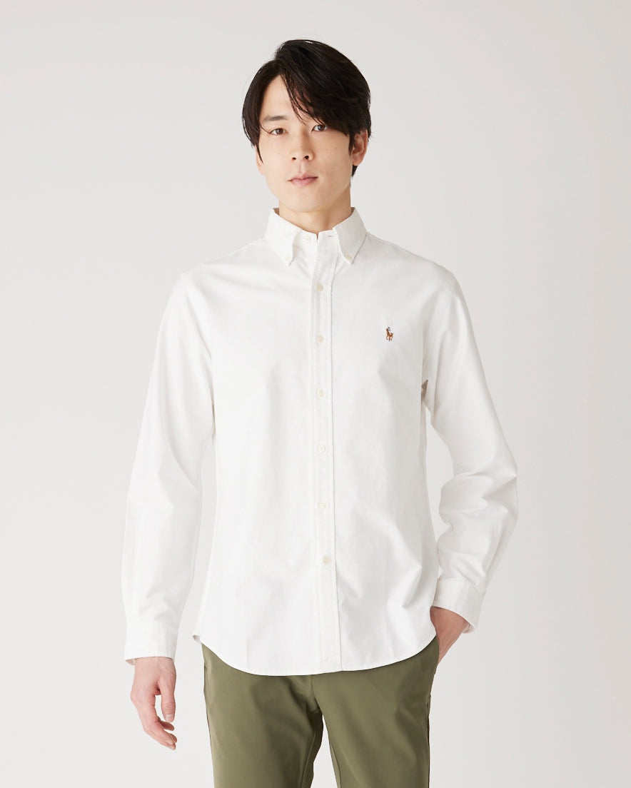 ポロ】カスタムフィット ボタンダウン オックスフォードシャツ – GQ SHOP