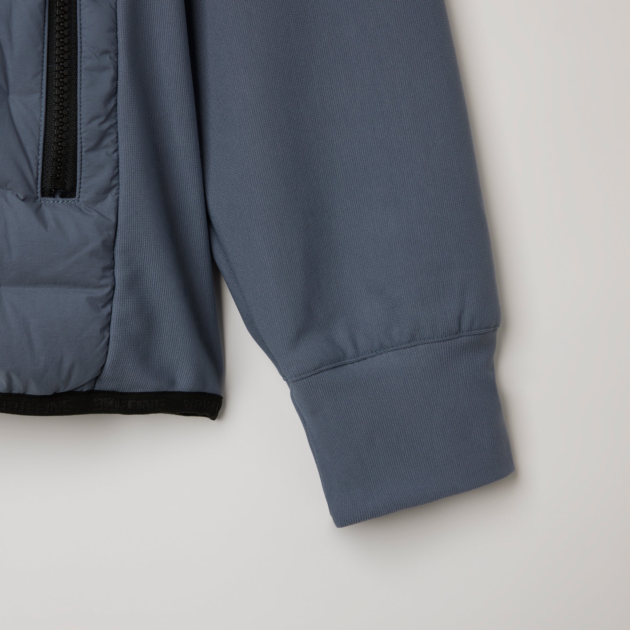 ブリーフィングゴルフ】メンズ ハイブリッド ダウン クルー ネック