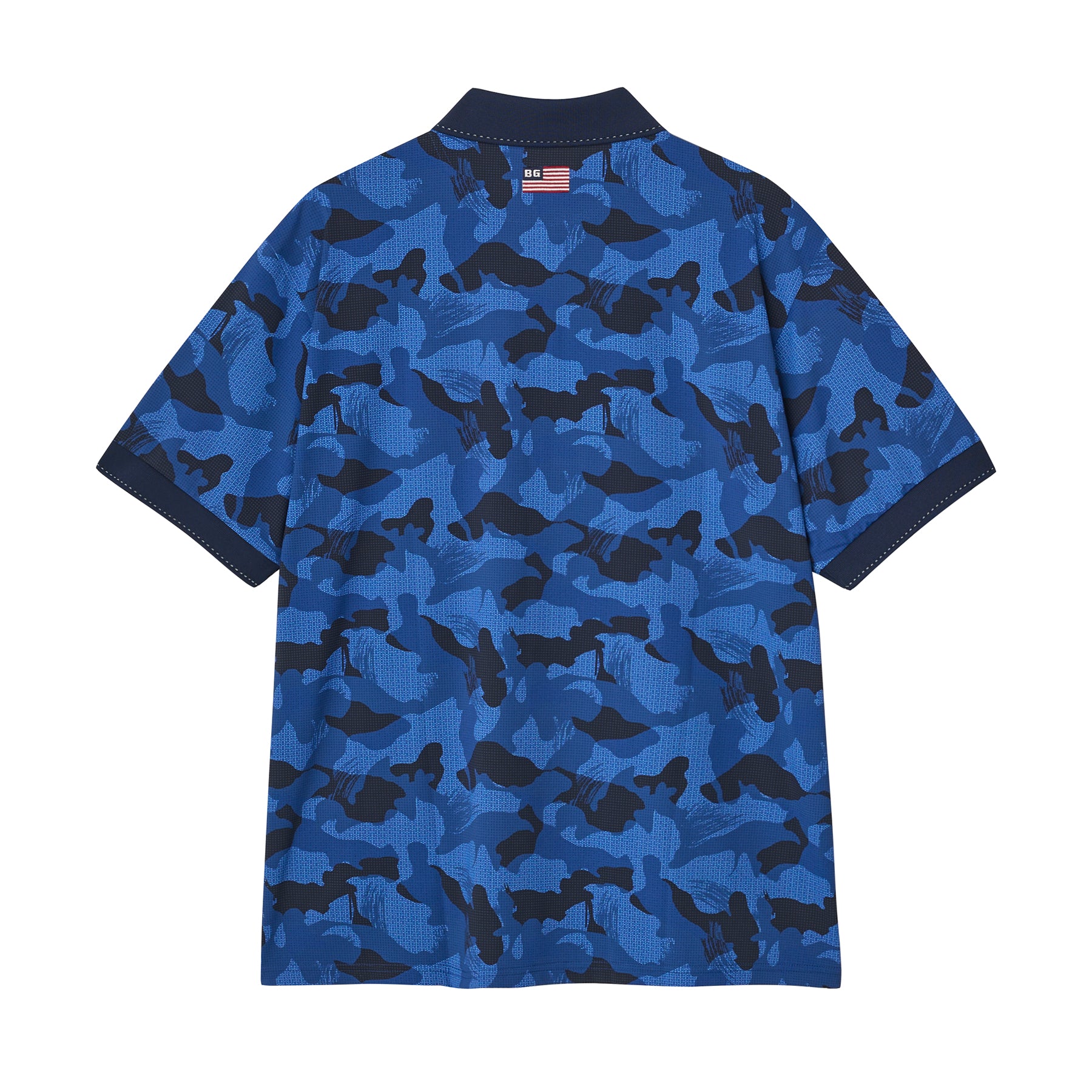 ブリーフィングゴルフ】MS カモフラージュ ポロ リラックスフィット