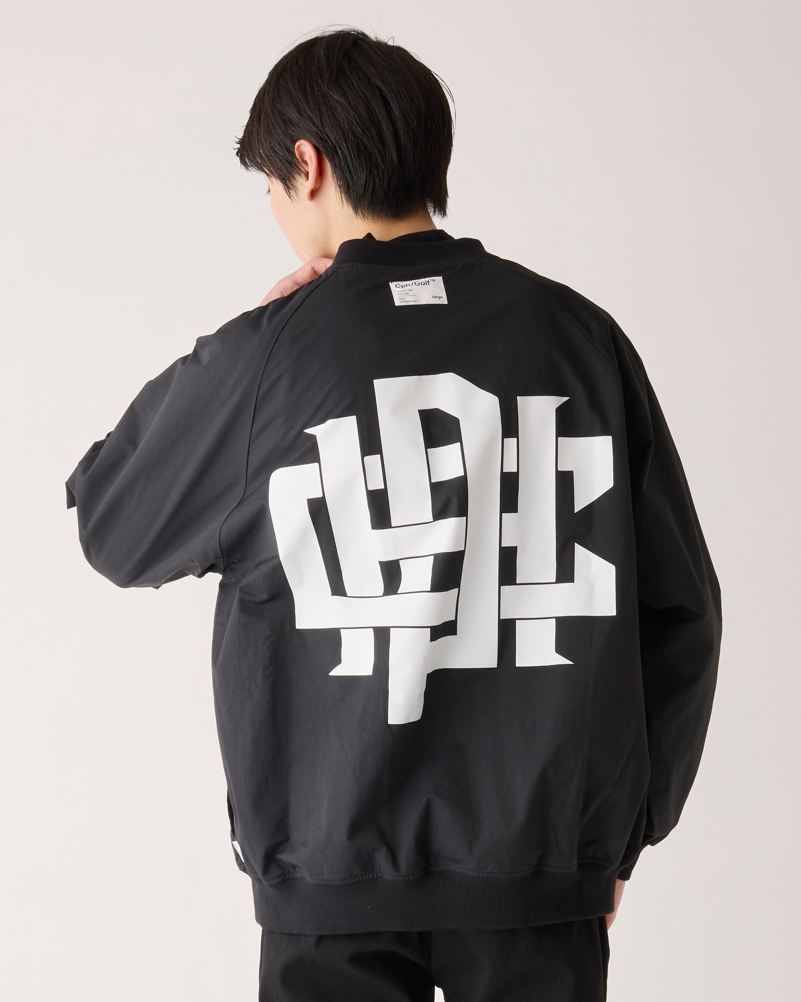 キャプテンズヘルム ゴルフ】#OVERLAP LOGO NYLON PULLOVER – GQ SHOP