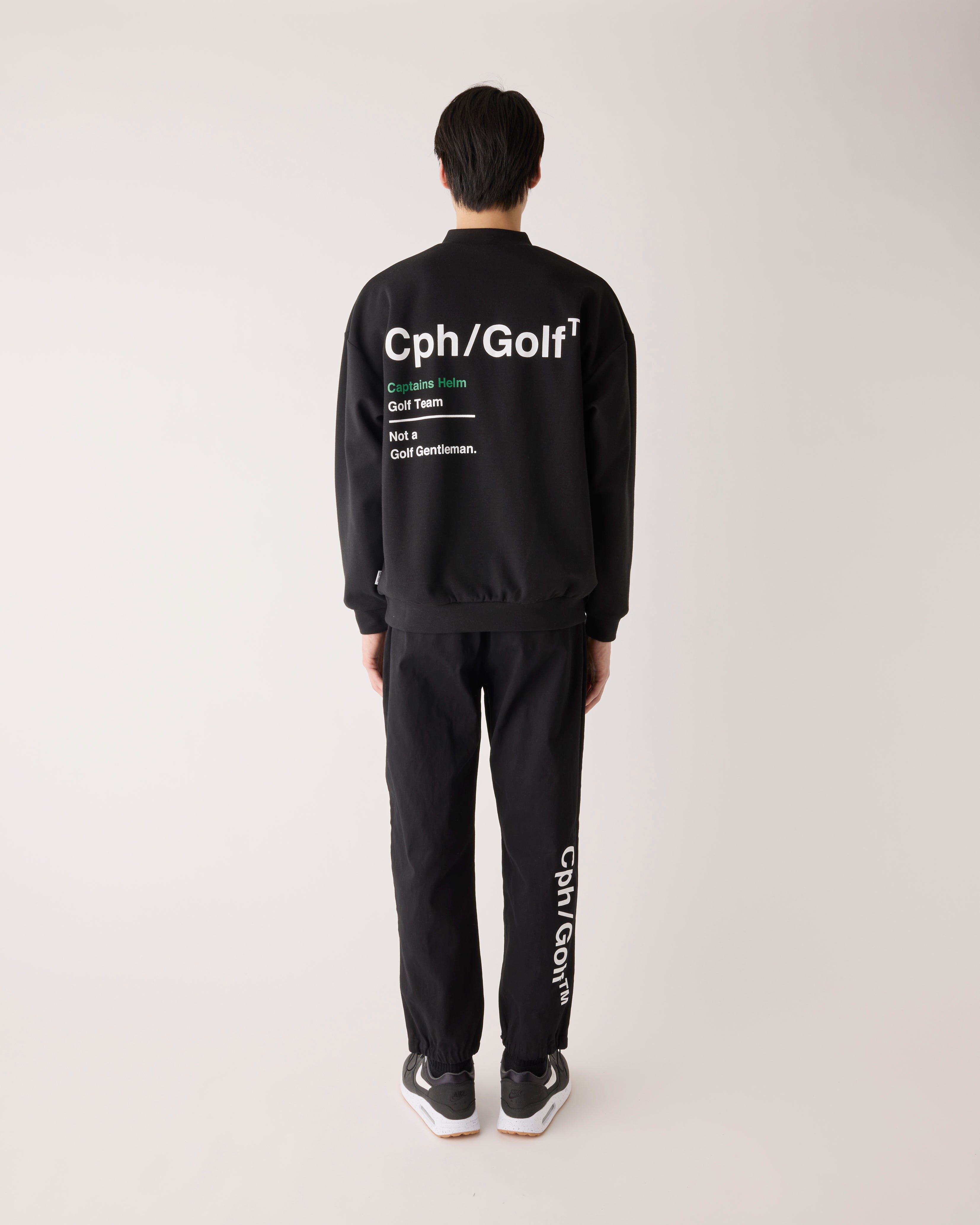 Cph Golf SIDE HALF ZIP MOCK NECK TEE 新品 SIDE HALF ZIP L/S MOCK