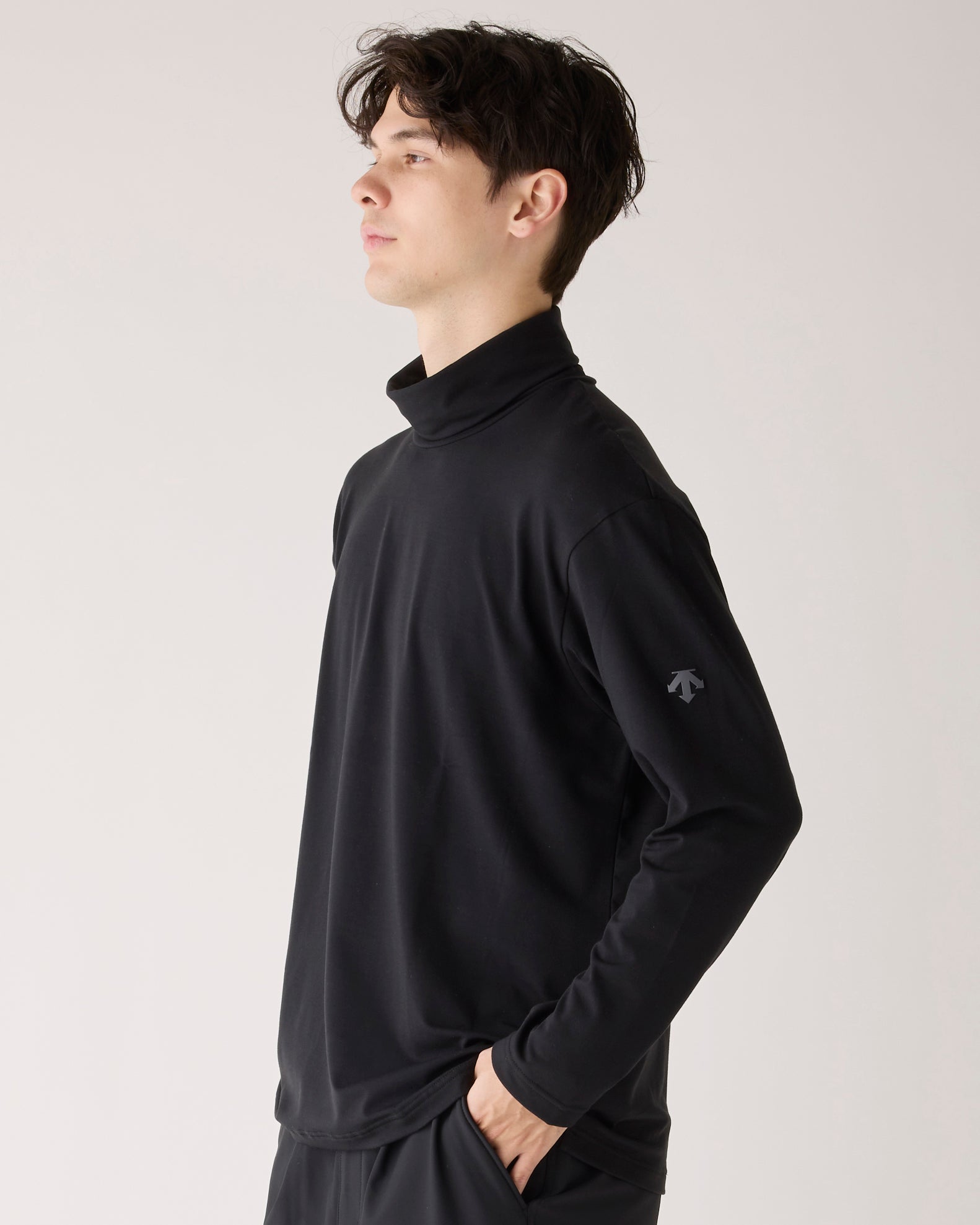 デサントゴルフ】【DSG COLLECTION】タートルネックベア天竺裏起毛長袖