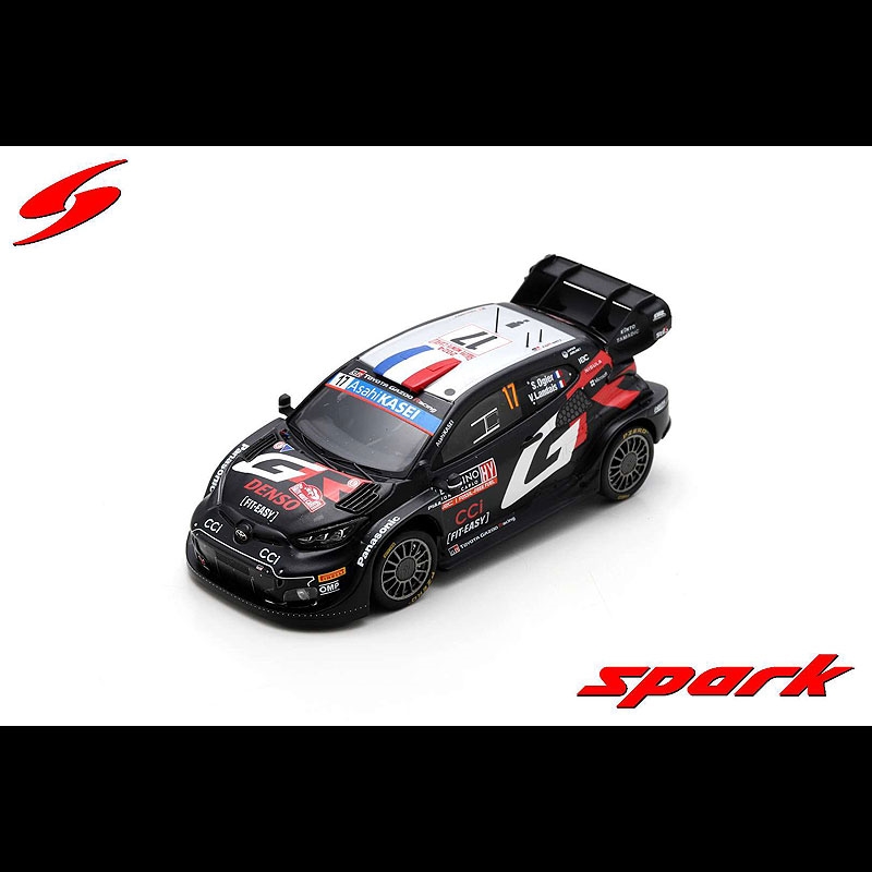 GAZOOショッピング TOYOTA GR YARIS Rally1 ＃17 2024（1／43