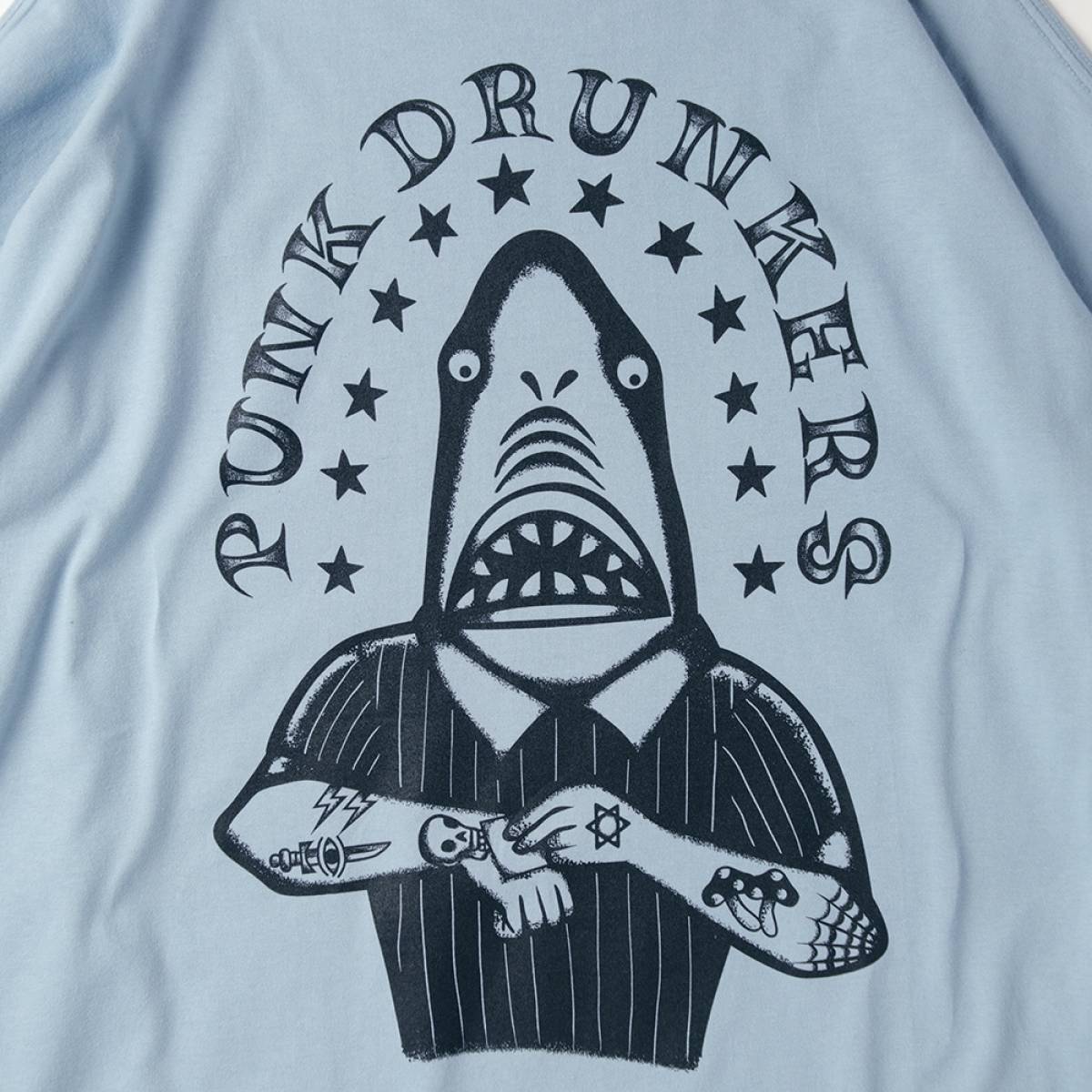 予約商品】PUNK DRUNKERS (パンクドランカーズ) タトゥー鮫人BIGロン