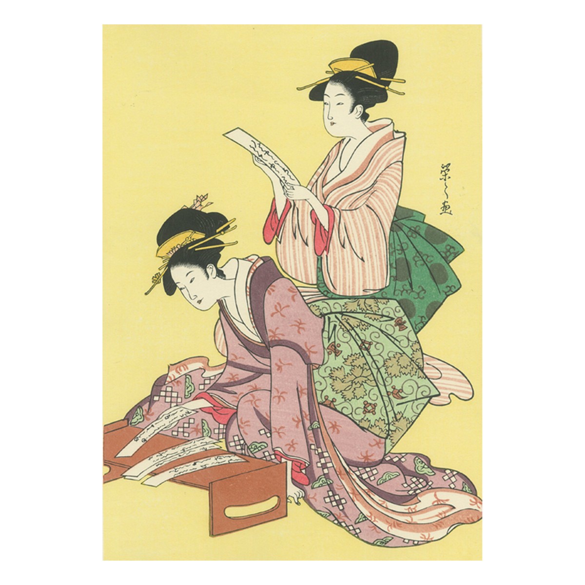 浮世絵 美人画｜【公式オンラインショップ】京都徳力版画館｜版画