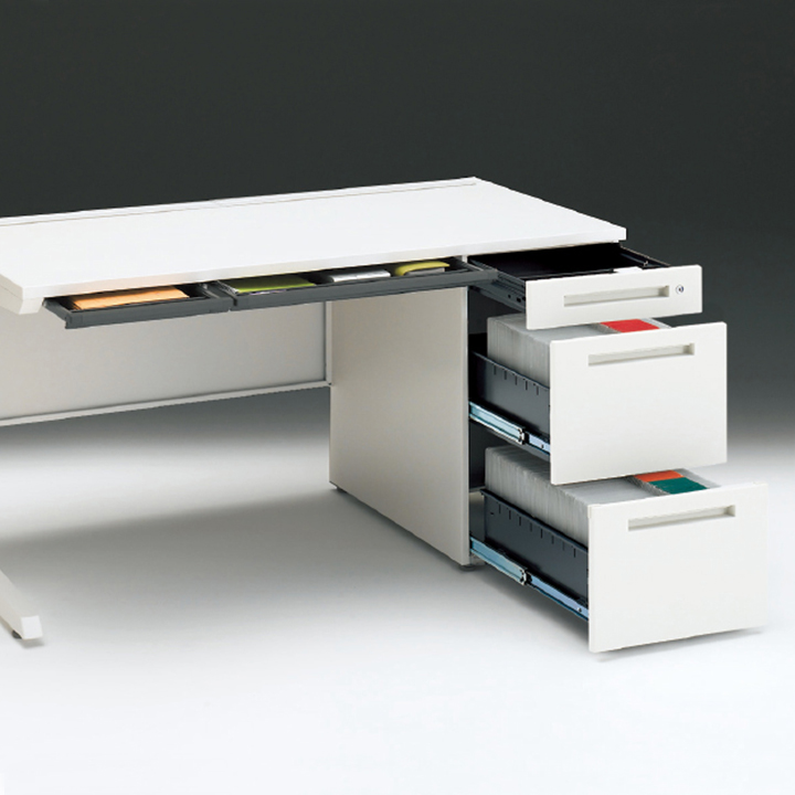 CZRシリーズ 片袖 デスク CZR-117SBC-9W9｜オフィスデスク｜イトーキ