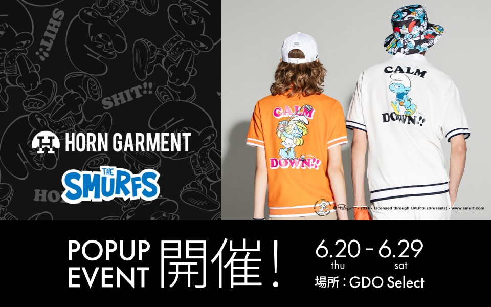 GDO Selectにて開催！ホーンガーメントPOPUP EVENT | GDOゴルフショップ