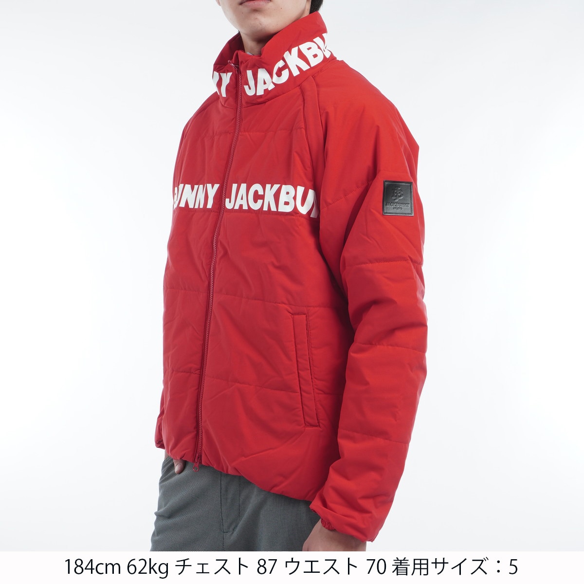 セール・アウトレット】ストレッチタフタ 中綿袖着脱2WAYブルゾン