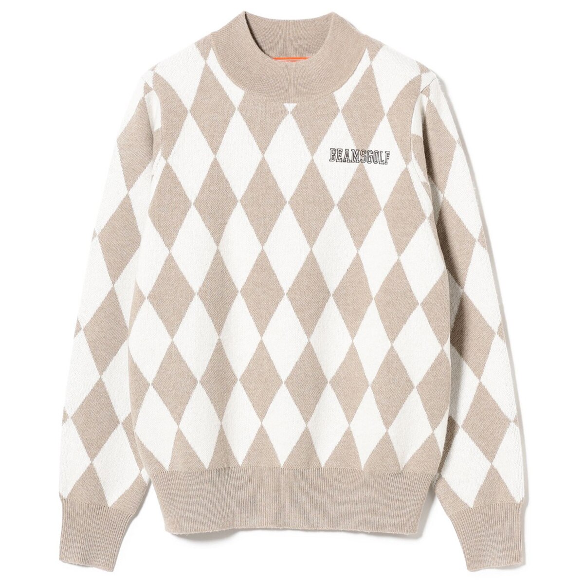 ORANGE LABEL アーガイル ニット プルオーバー レディス(中間着