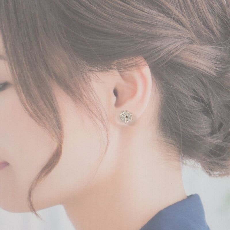 ティファニー TIFFANY&Co. サマセット ツイストノット ピアス シルバー