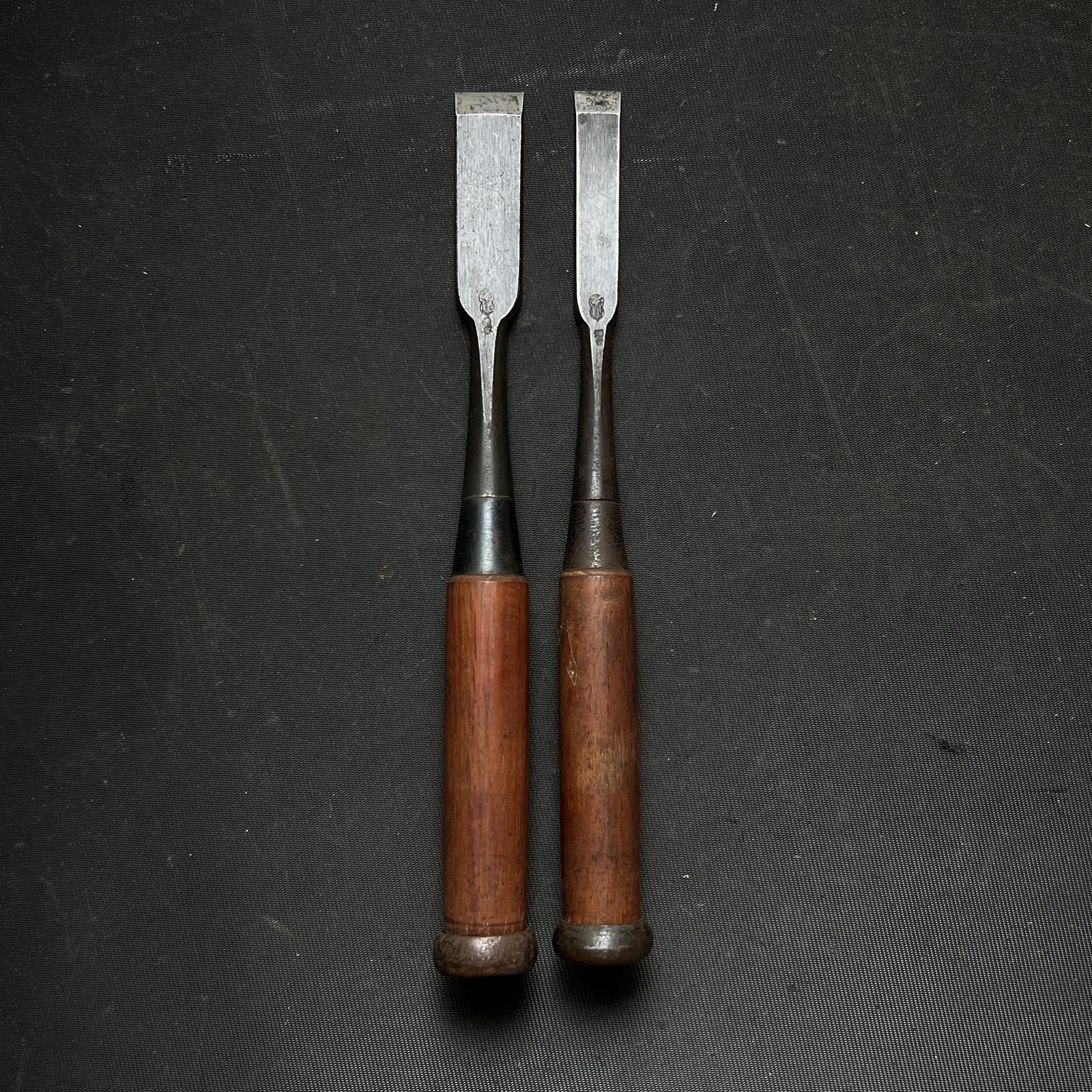 Old stock Naoyuki Bench Chisels by Okayama Takeshi 掘出し物 岡山猛
