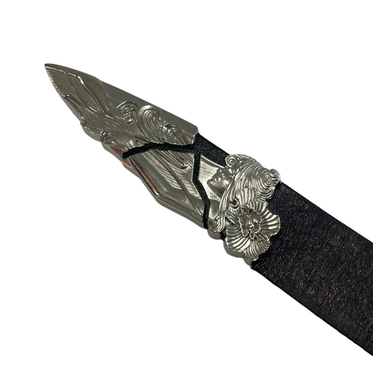 NULLUS(ヌールス) FRACTURED SWORD BELTレザーベルト ブラック｜【公式