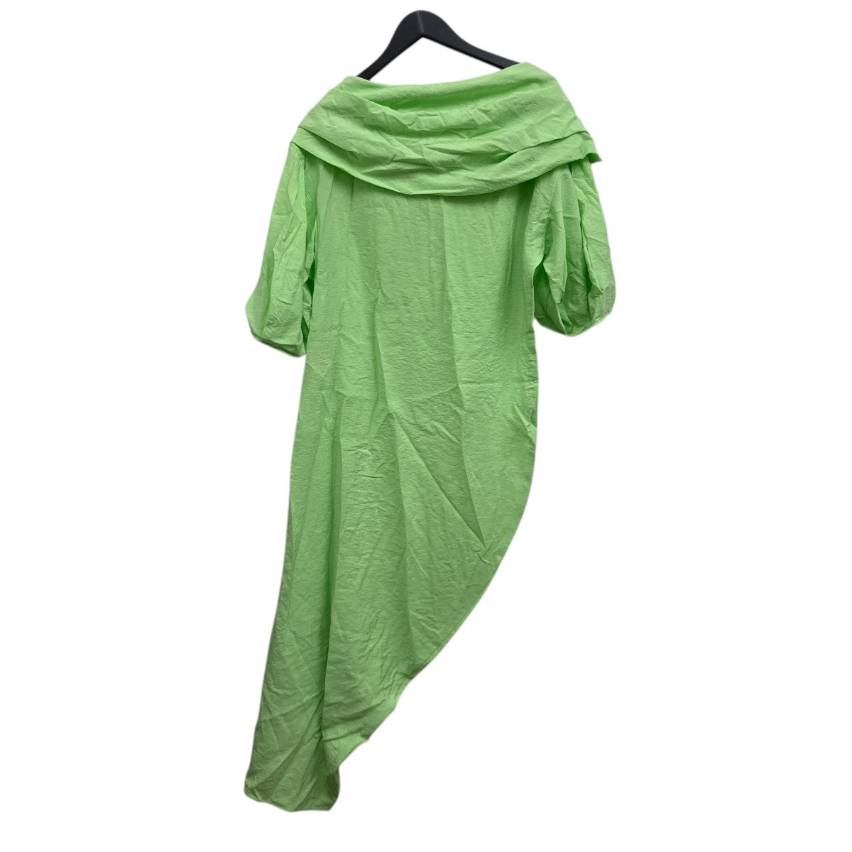mame kurogouchi(マメクロゴウチ) Volume Drape Wide Collar Dress