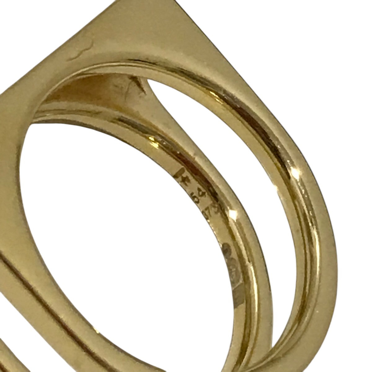 TOM WOOD(トムウッド) 【Cage Ring Single Gold】9Kリング ゴールド