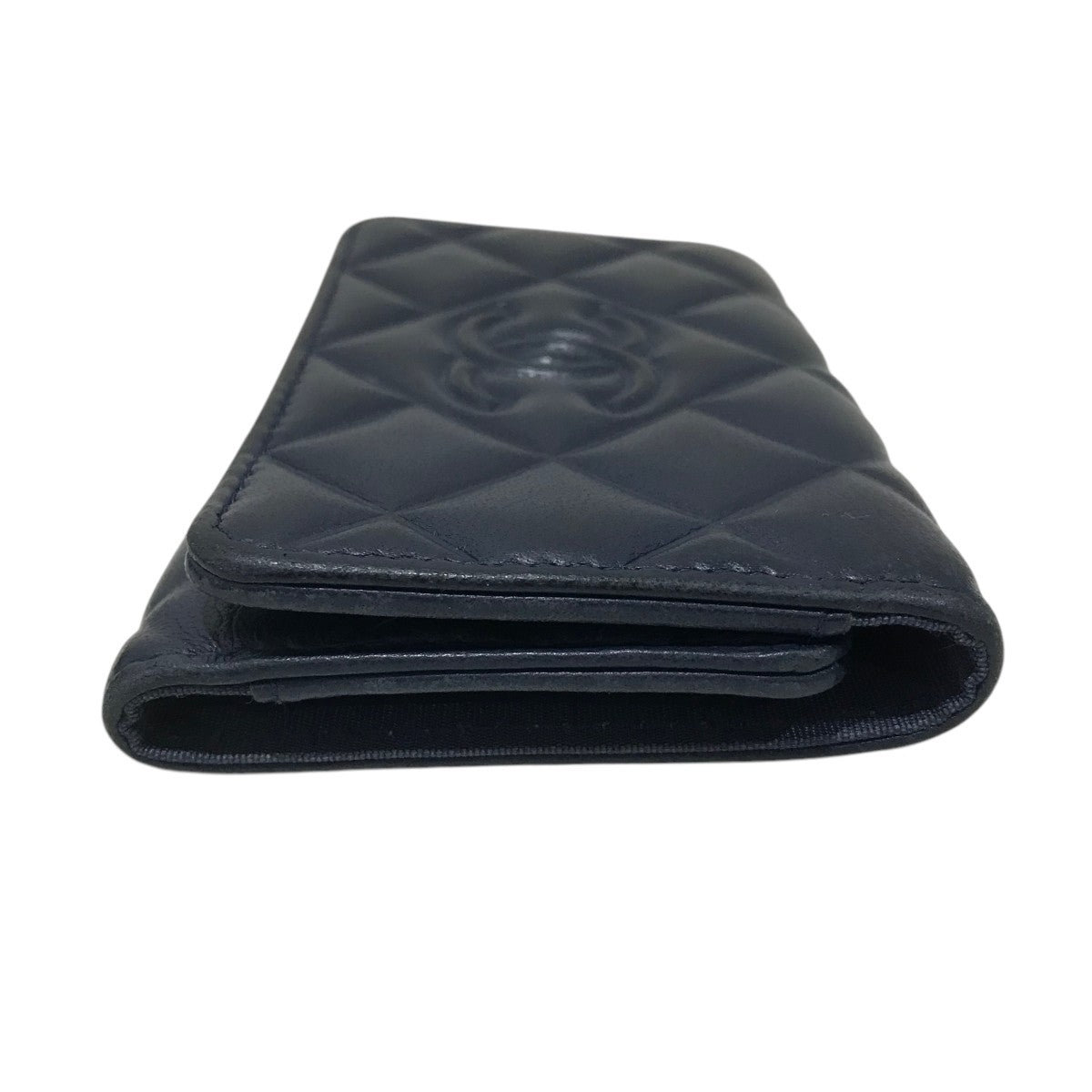 CHANEL(シャネル) 【ダイヤモンドココ】キーケース 245***** ネイビー