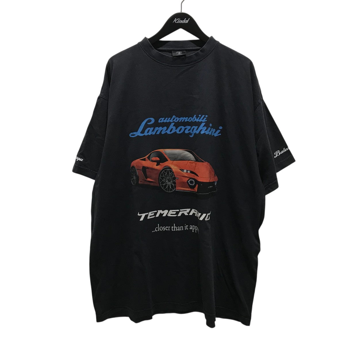 BALENCIAGA(バレンシアガ) ランボルギーニロゴプリントオーバーサイズT