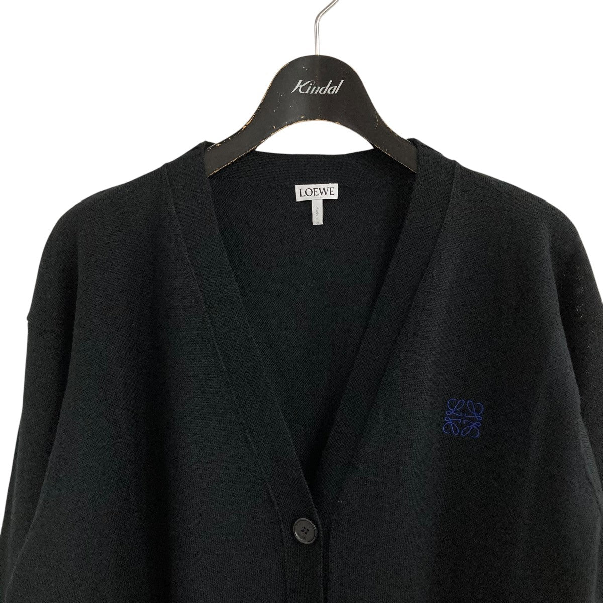 LOEWE(ロエベ) アナグラムカーディガン 1726509 ブラック サイズ S