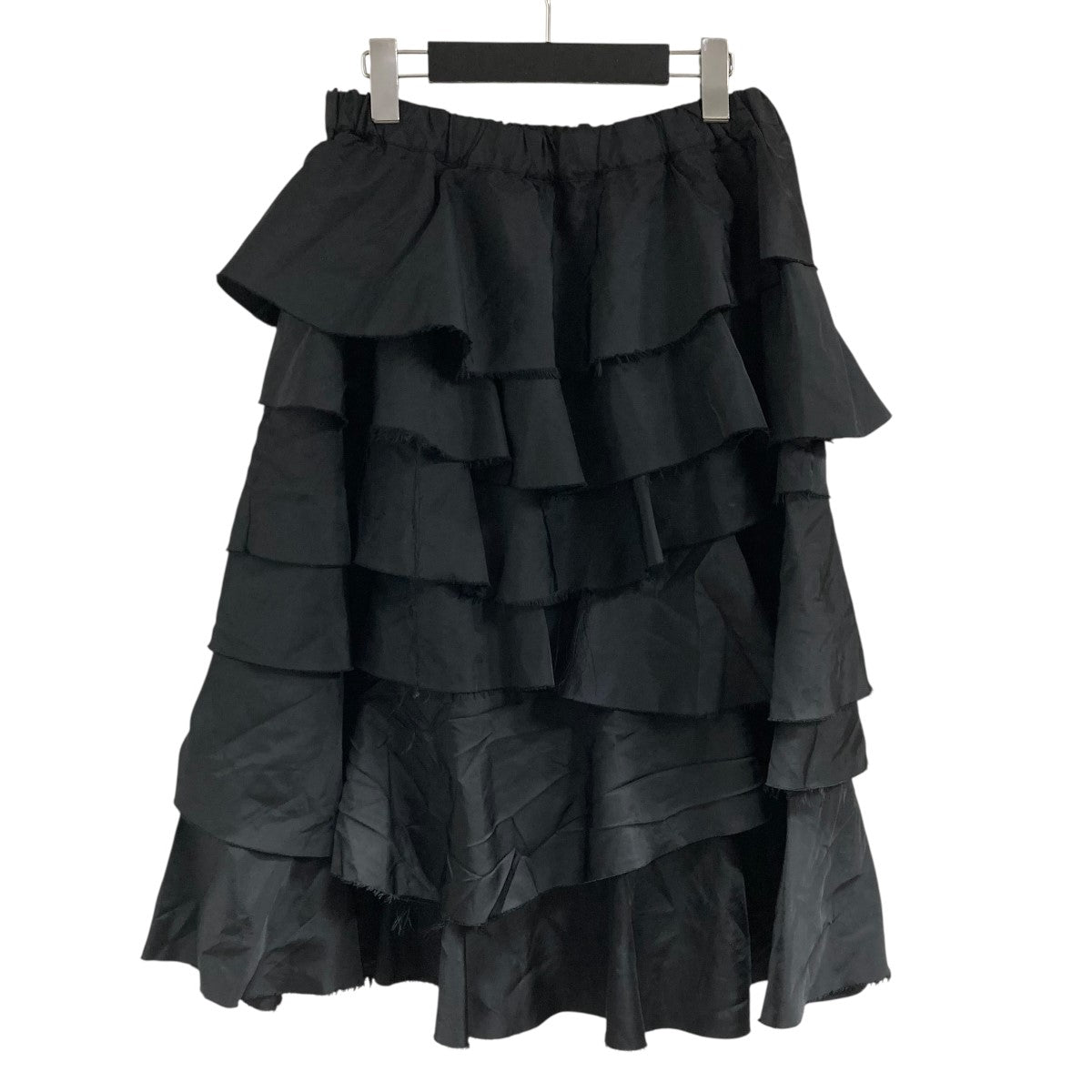 BLACK COMME des GARCONS(ブラックコムデギャルソン) 縮絨フリル