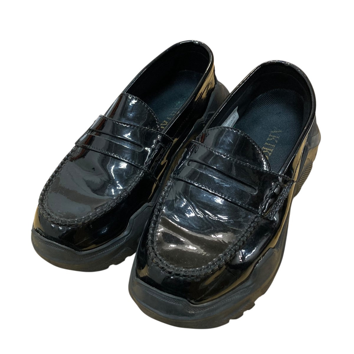 AKIKOAOKI(アキコアオキ) 厚底ローファー ブラック サイズ 24.0cm