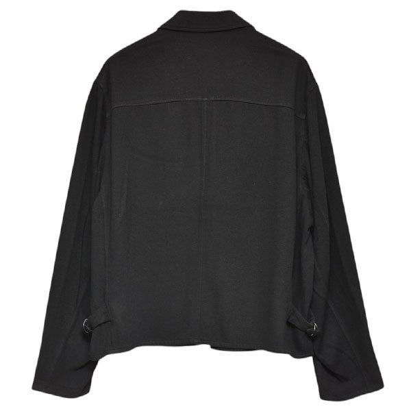 COMOLI(コモリ) 2025SS シルクネップ ジップショートジャケット ジップ