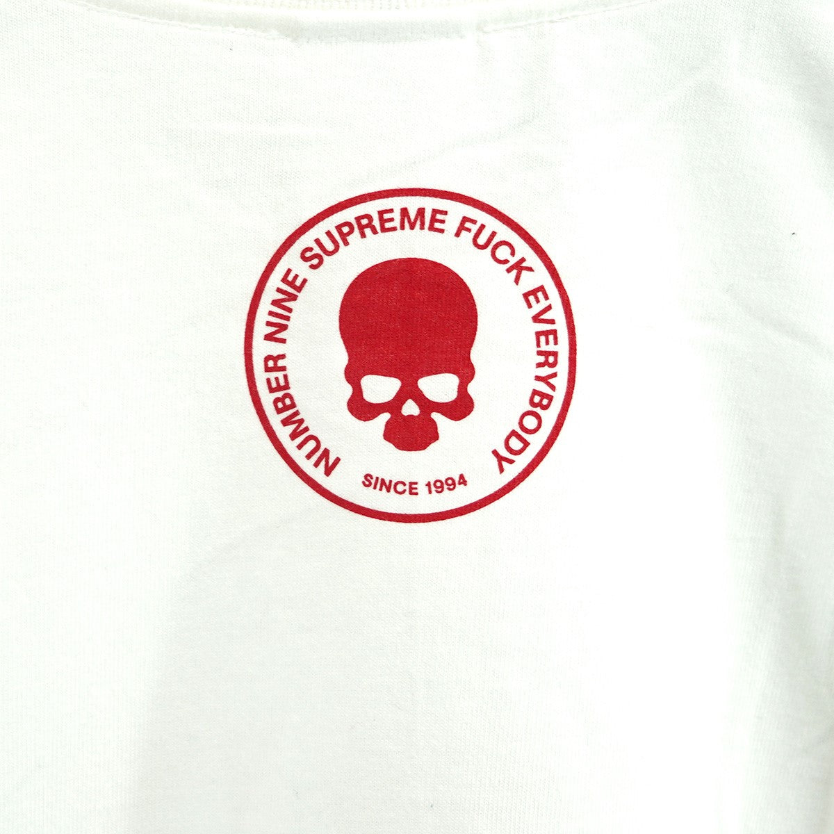 Supreme×NUMBER (N)INE 25AW Number (N)ine Shut Up Tee SHUT THE FUCK