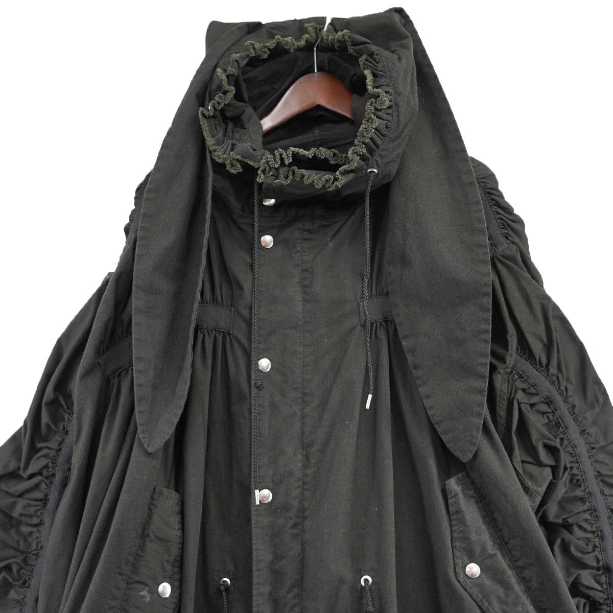 KIDILL(キディル) 24SS BUNNY MODS COATオーバーサイズ 汚れ加工