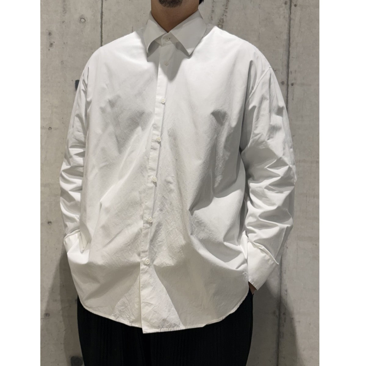 JIL SANDER(ジルサンダー) Oversized Cotton Shirtオーバーサイズ