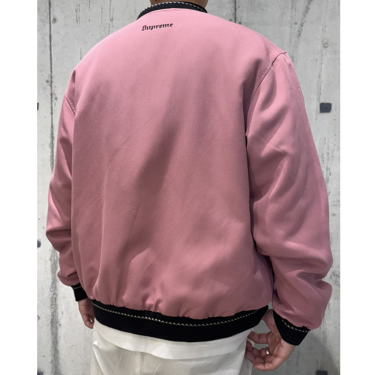Supreme(シュプリーム) 18AWDiamond Rayon Bomber ダイヤモンド