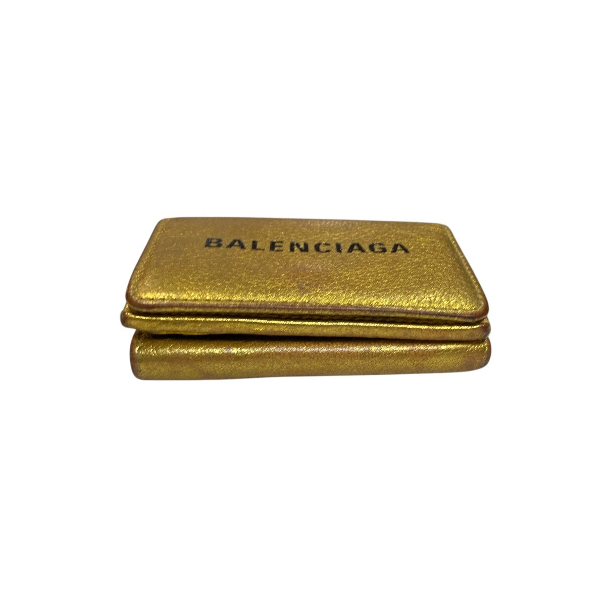 BALENCIAGA(バレンシアガ) 三つ折り財布551921 551921 - ゴールド