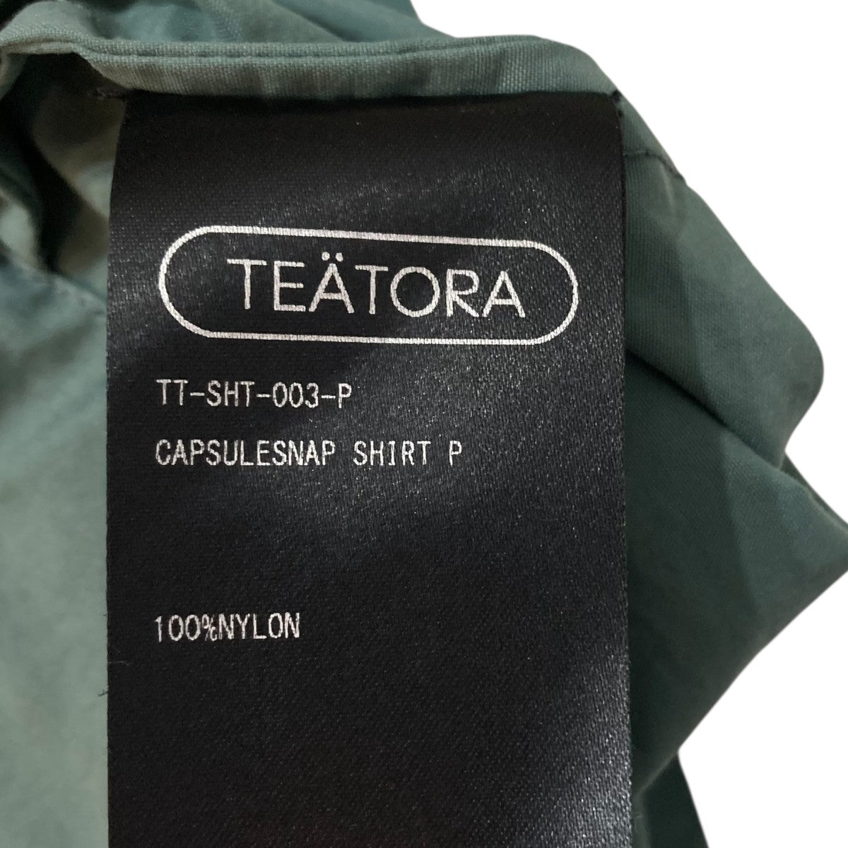 TEATORA(テアトラ) CAPSULESNAP SHIRT PACKABLEシャツジャケットTT-SHT