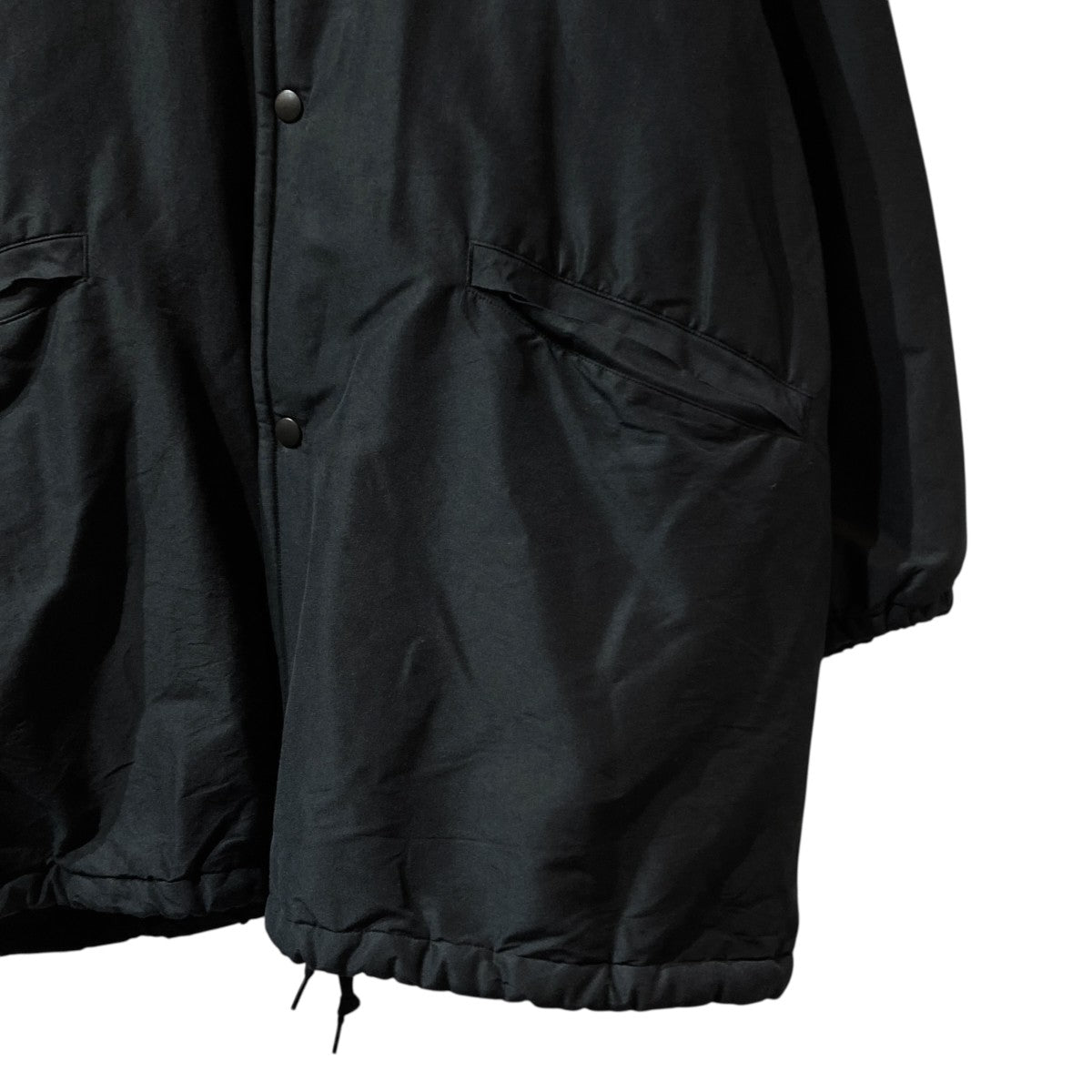 COMOLI(コモリ) 20AW コットンシルクフーデットコート S03-04003 S03