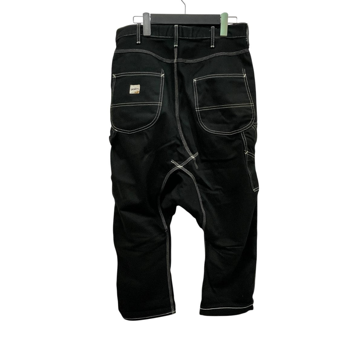 GANRYU(ガンリュウ) サルエルステッチパンツEP-P002 EP-P002 ブラック