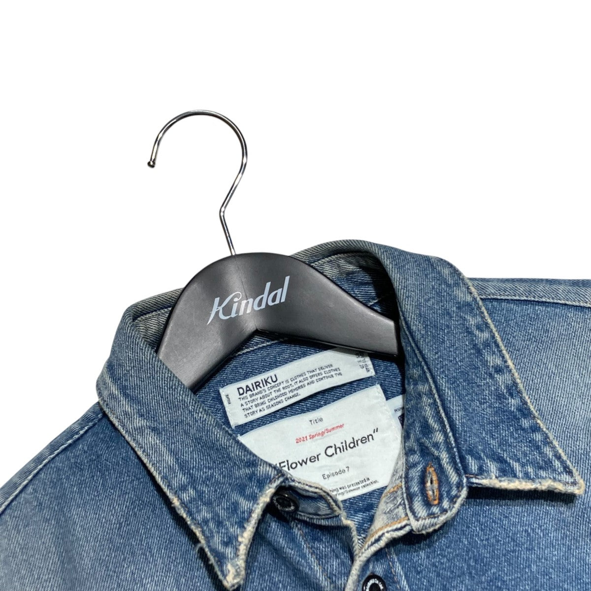 DAIRIKU(ダイリク) Heavy ounce DENIM shirtデニムシャツ21SS S-3 21SS