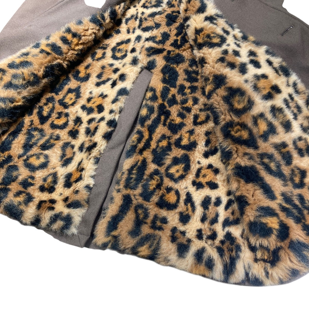 値下げ】ワコマリア GUILTY PARTIES モッズコート ヒョウ柄裏地 WACKO