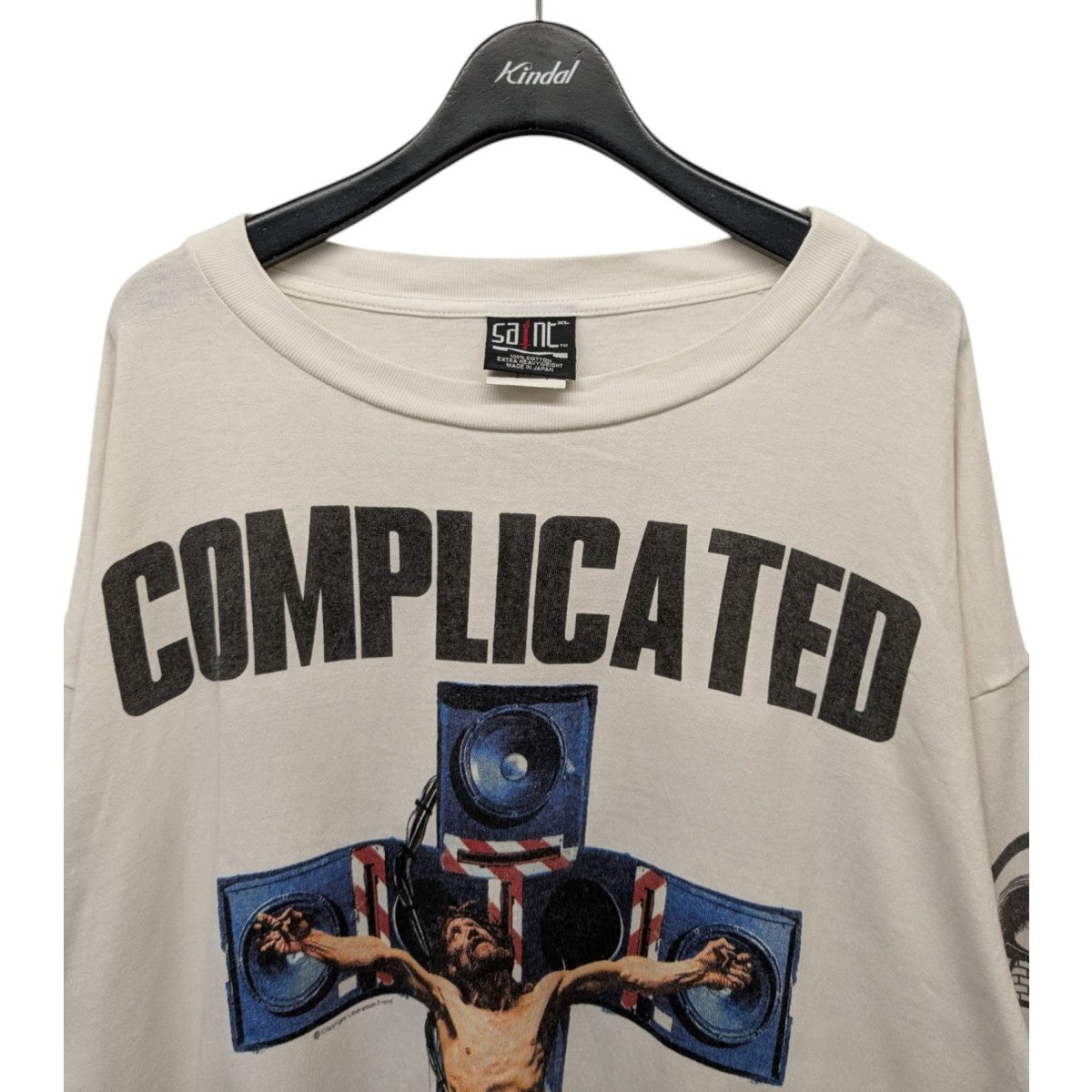 SAINT MICHAEL×KOSUKE KAWAMURA 23AW「KK LS TEE COMPLICATED