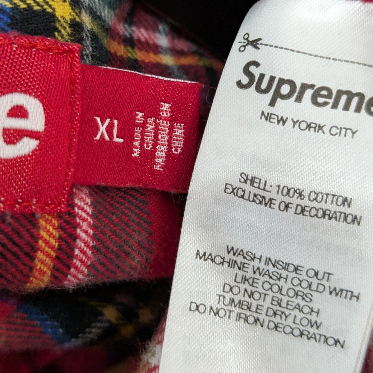 Supreme×The Exorcist 25AWThe Exorcist Flannel Shirtエクソシスト