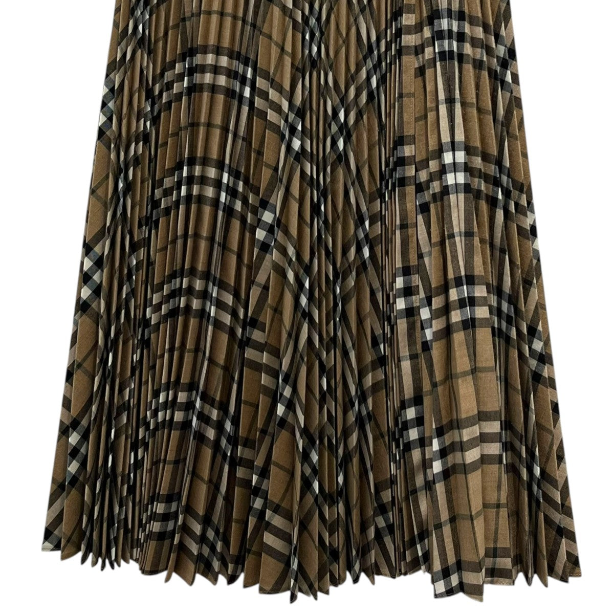 BURBERRY(バーバリー) ノバチェックプリーツラップスカート8093011
