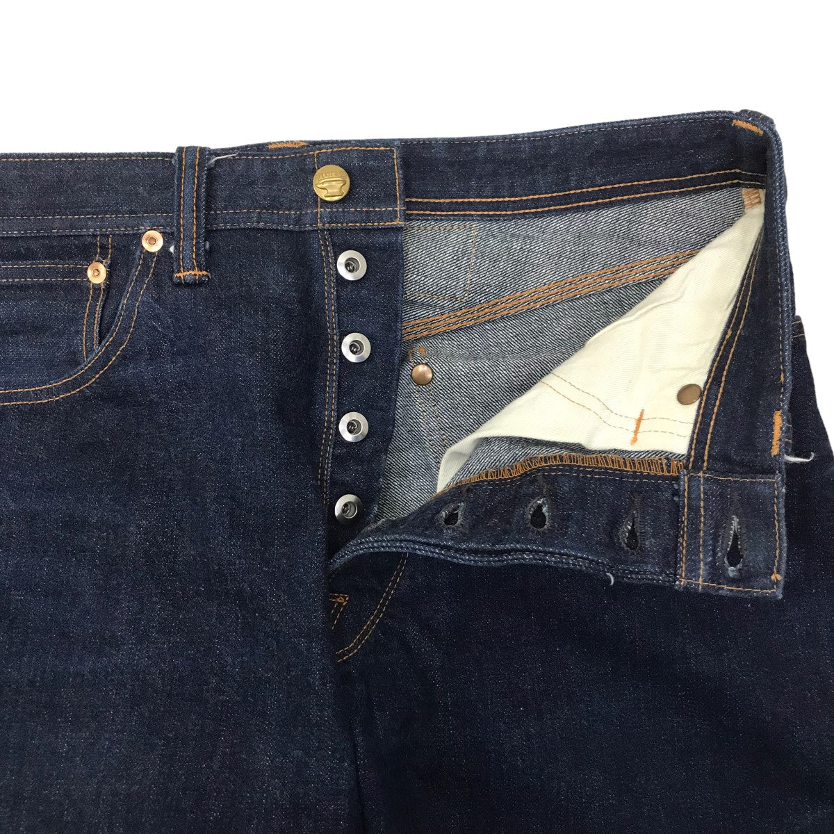 ATLAST ＆ CO(アットラスト) Lot．161デニムパンツ インディゴ サイズ