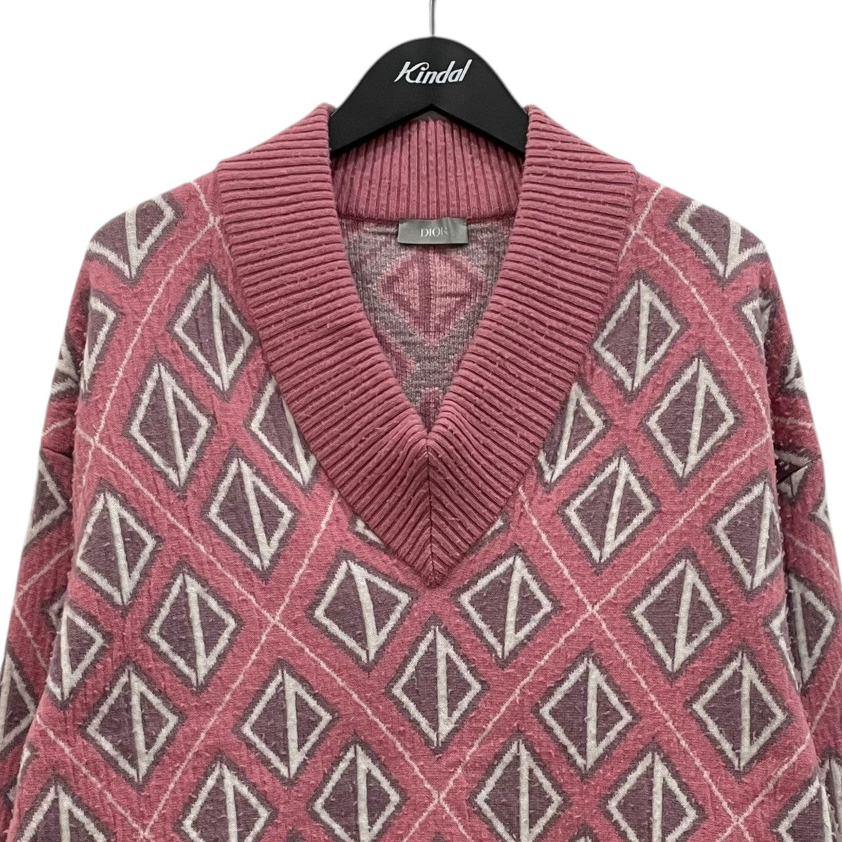 DIOR(ディオール) ピリング加工 Vネックニット 283M641AT067