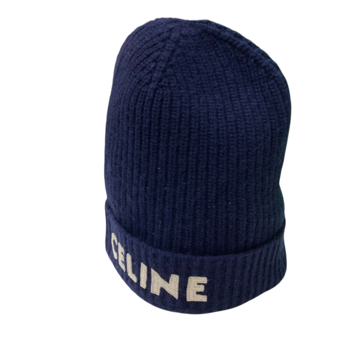 CELINE(セリーヌ) バイカラー ロゴ ビーニー2AH35423P 2AH35423P