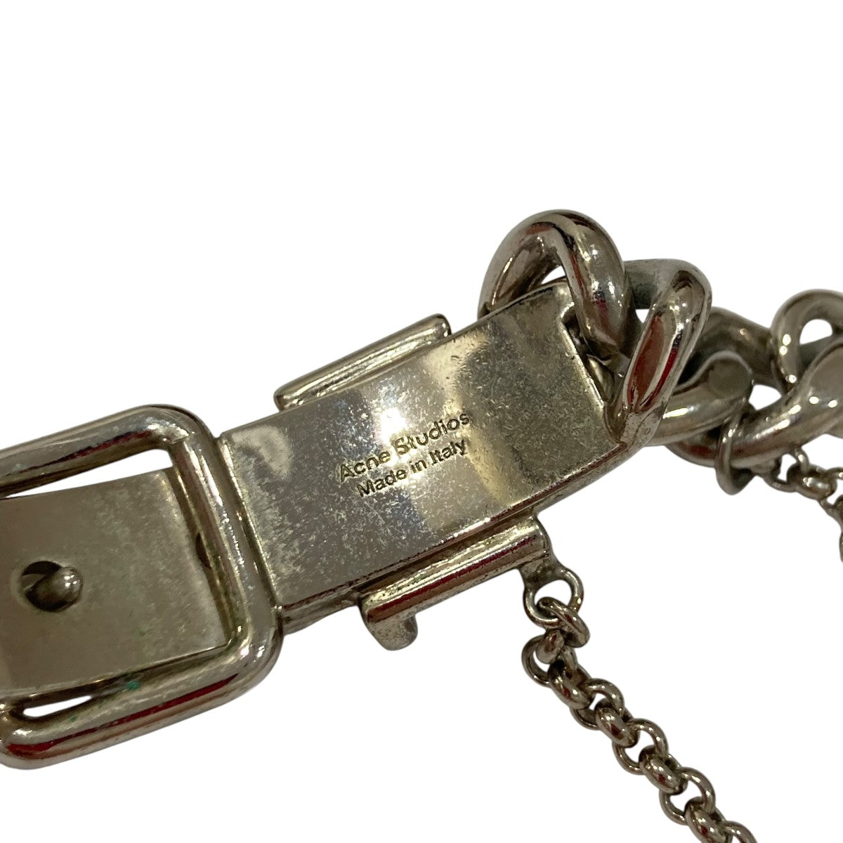 ACNE STUDIOS(アクネストゥディオズ) Buckle Chain Bracelet バックル