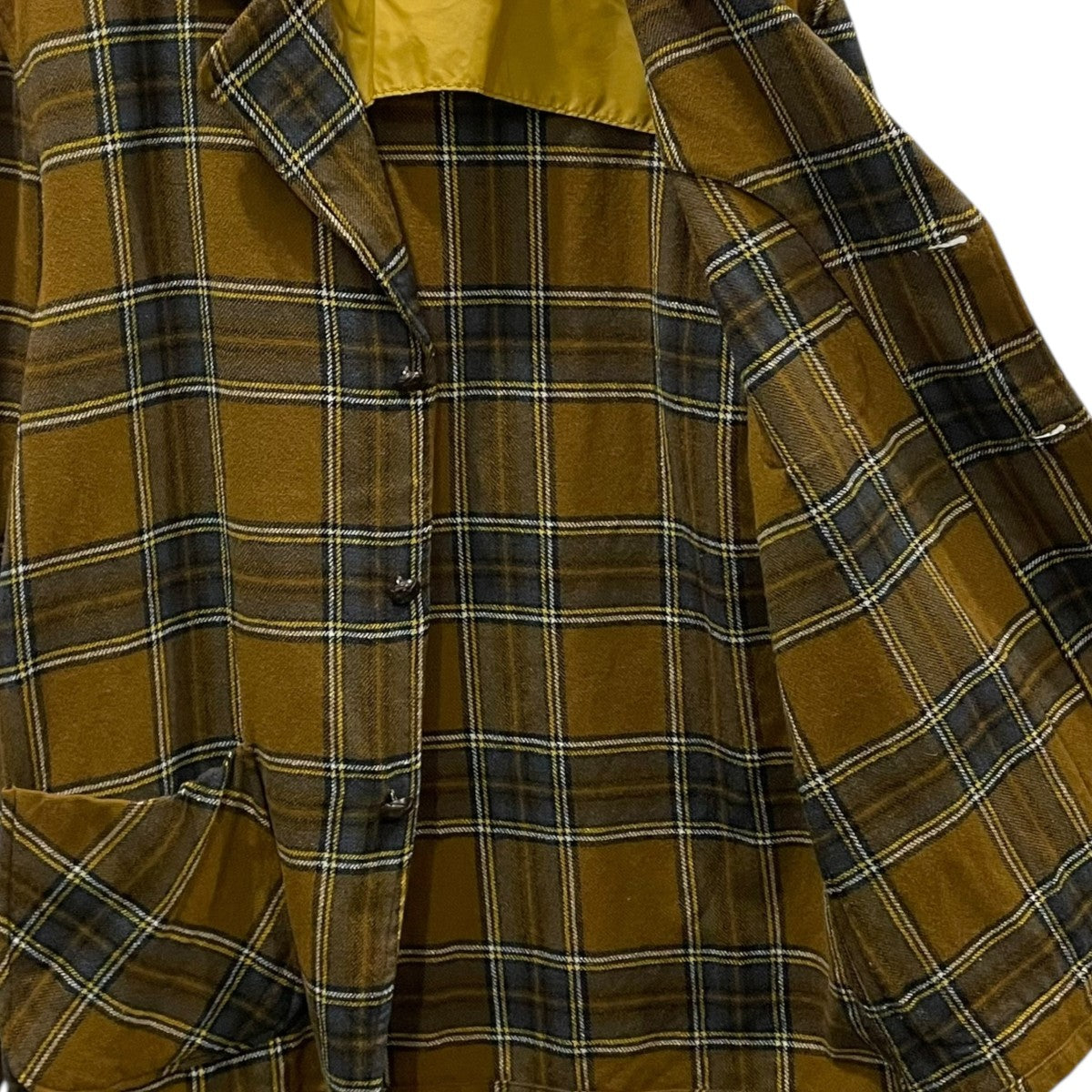 PENDLETON(ペンドルトン) チェック柄オープンカラーウールジャケット