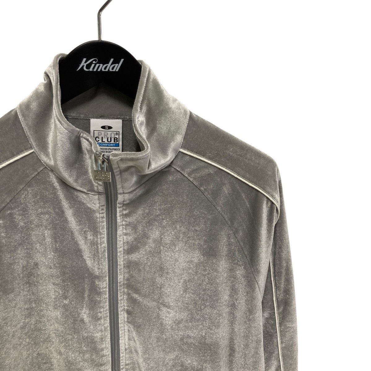 PROCLUB(プロクラブ) ベロアジャージセットアップ グレー サイズ S