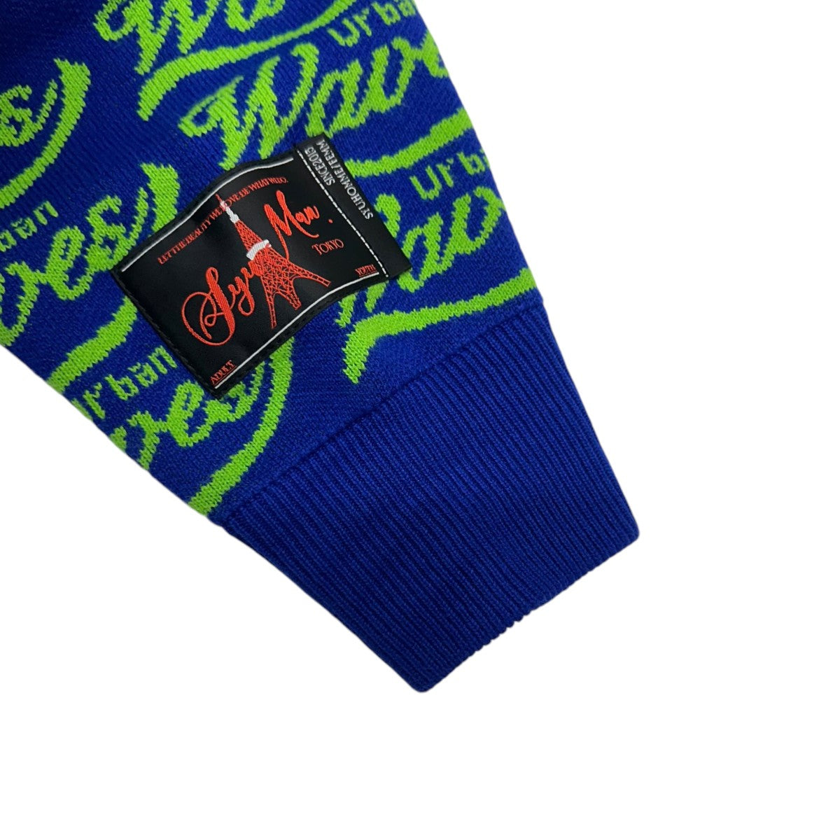 SYUMAN．(シュウマン) Urban Waves SweaterニットYO24ss-09 YO24ss-09