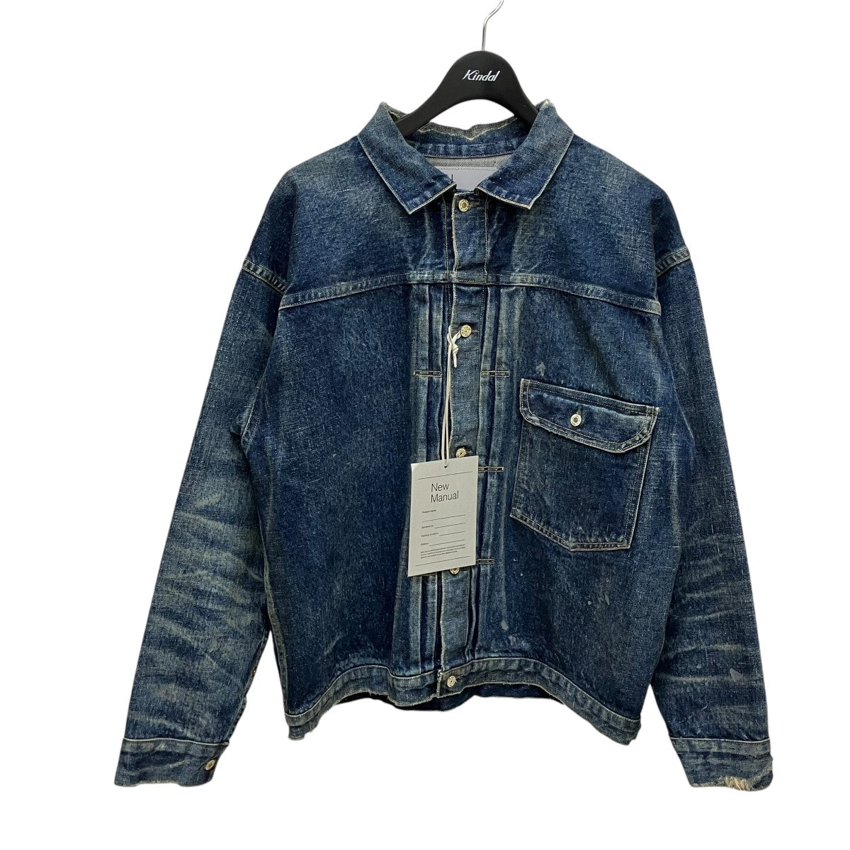 new manual(ニューマニュアル) LV 36's T-BACK JACKETデニムジャケット
