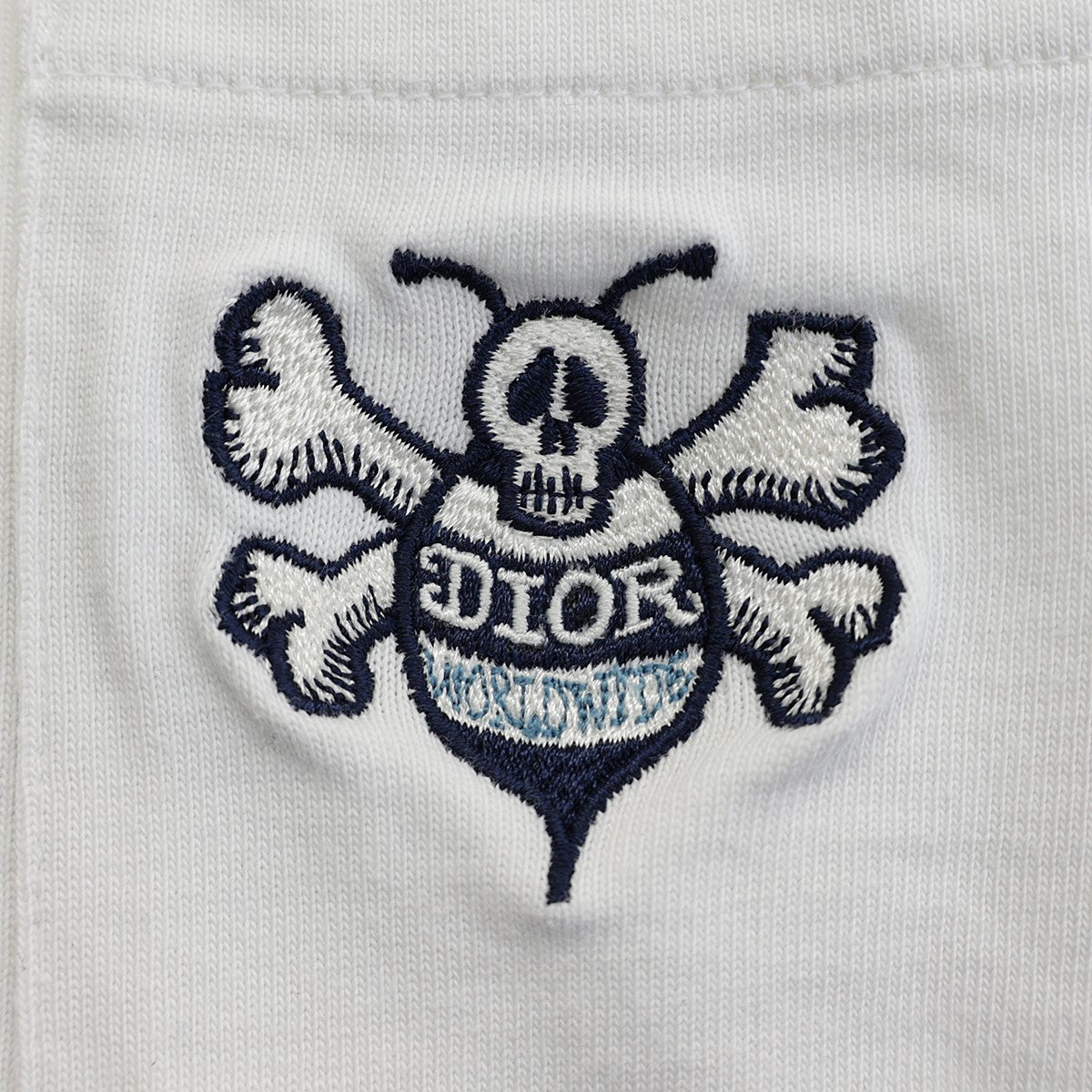 DIOR×Shawn Stussy 20AWBEE刺繍Tシャツ033J644A0554 033J644A0554